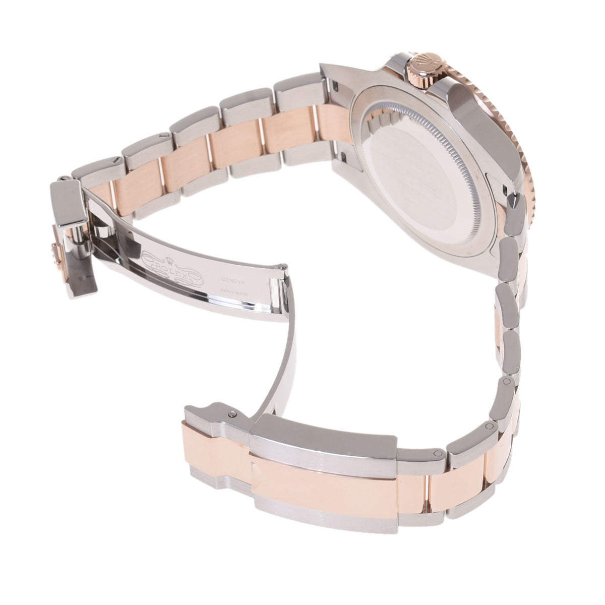 【送料無料】関税負担なし スイス製 高級 GMTマスター2 黒/ブラウンベゼル 126711CHNR メンズ SS/エバーローズゴールド 腕時計 自動巻き 黒文字盤 未使用 銀蔵