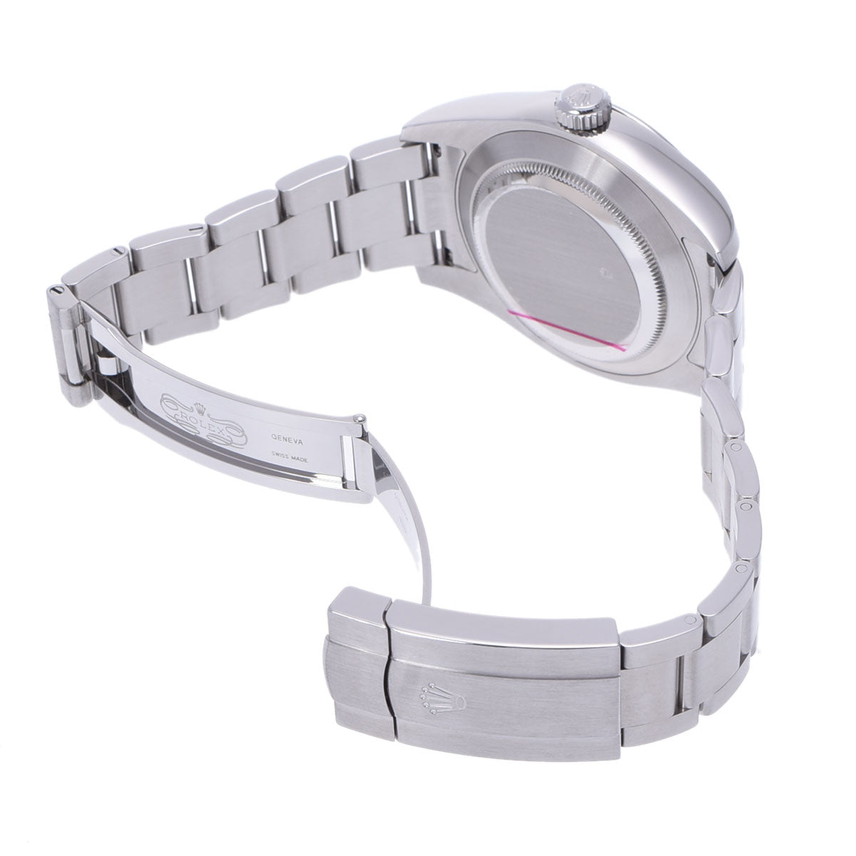 関税負担なし スイス製 高級 エアキング 116900 メンズ SS 腕時計 自動巻き 黒文字盤 Aランク 正規新品未開封 銀蔵