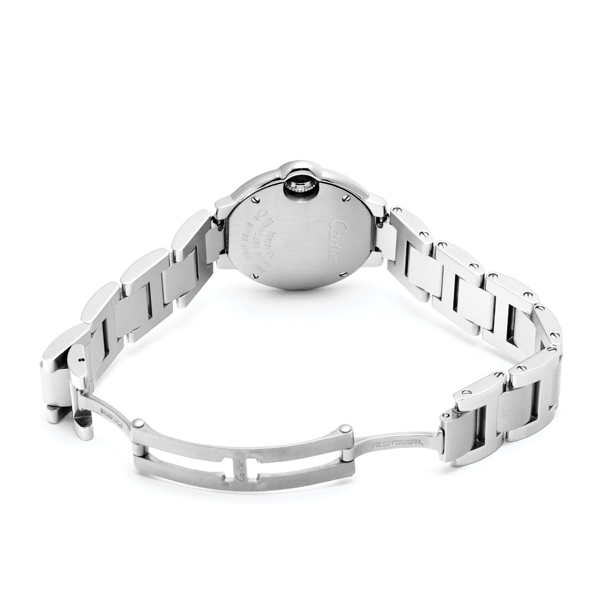 フランス製 高級 送料無料 代金引換 28mm 11Pダイヤ WE902073 シルバー/ダイヤモンド レディース 腕時計 クォーツ 送料無料 代金引換 銀蔵