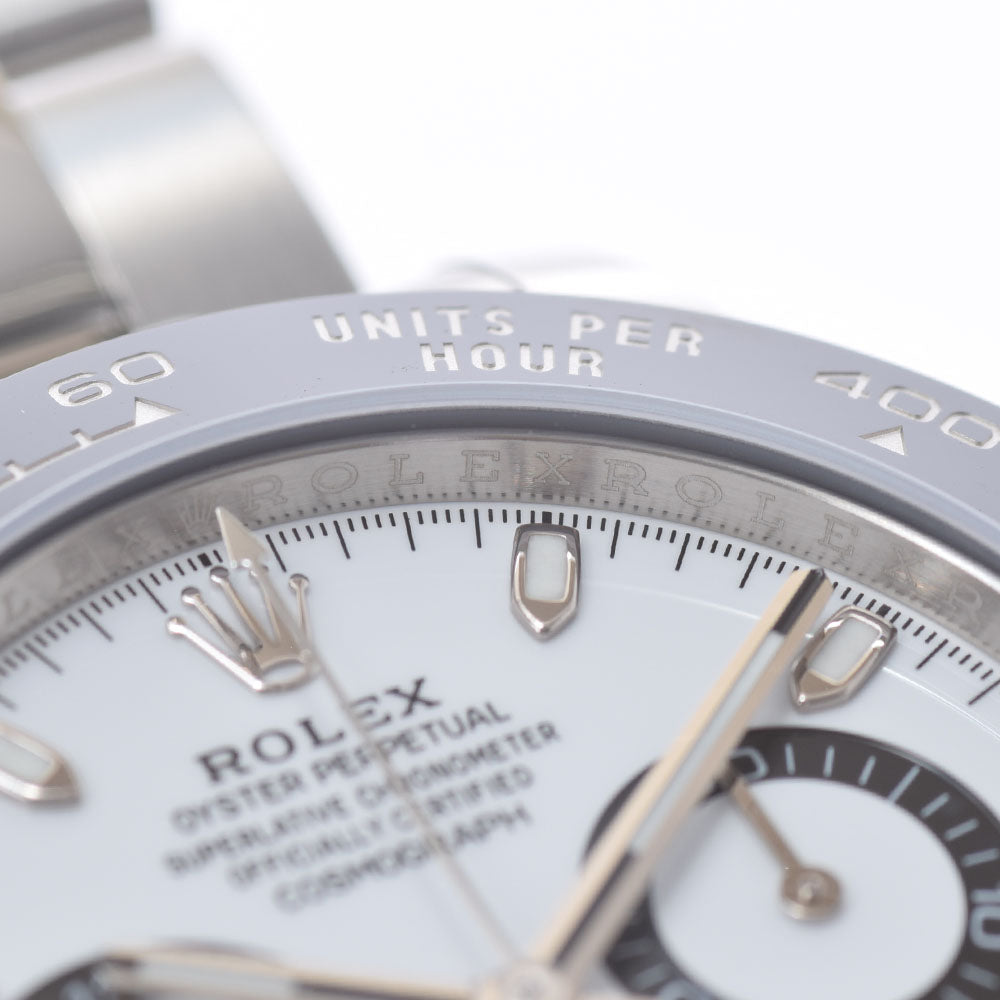 【送料無料】関税負担なし スイス製 高級 · 116500LN メンズ SS 腕時計 自動巻き 白文字盤 未使用 銀蔵