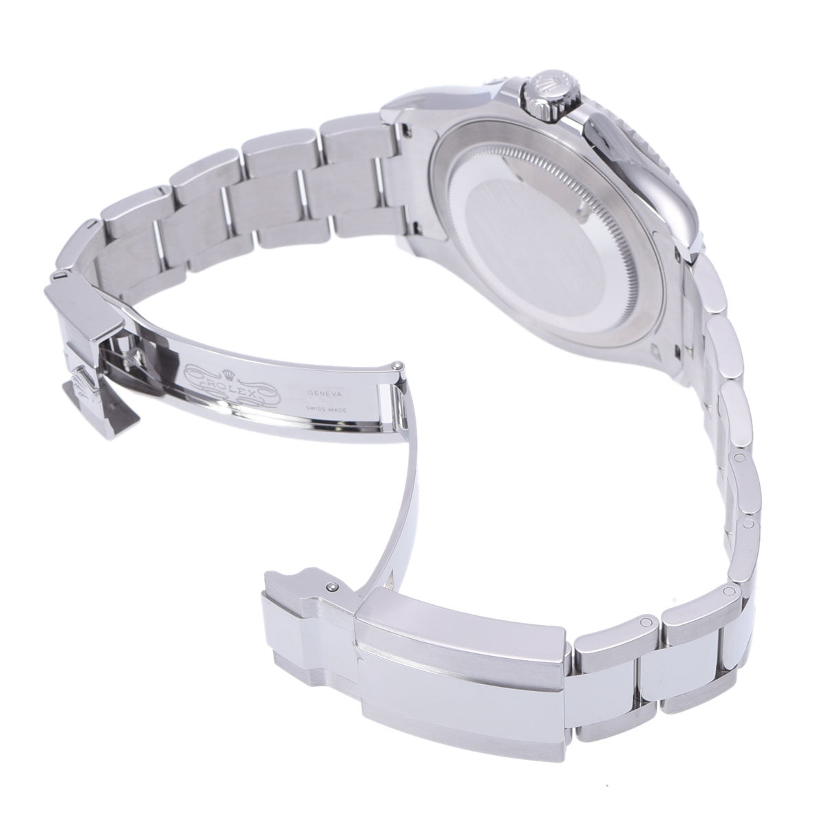 【送料無料】関税負担なし スイス製 高級 ヨットマスター 40 2023年9月 126622 メンズ PT/SS 腕時計 自動巻き 青文字盤 未使用 銀蔵