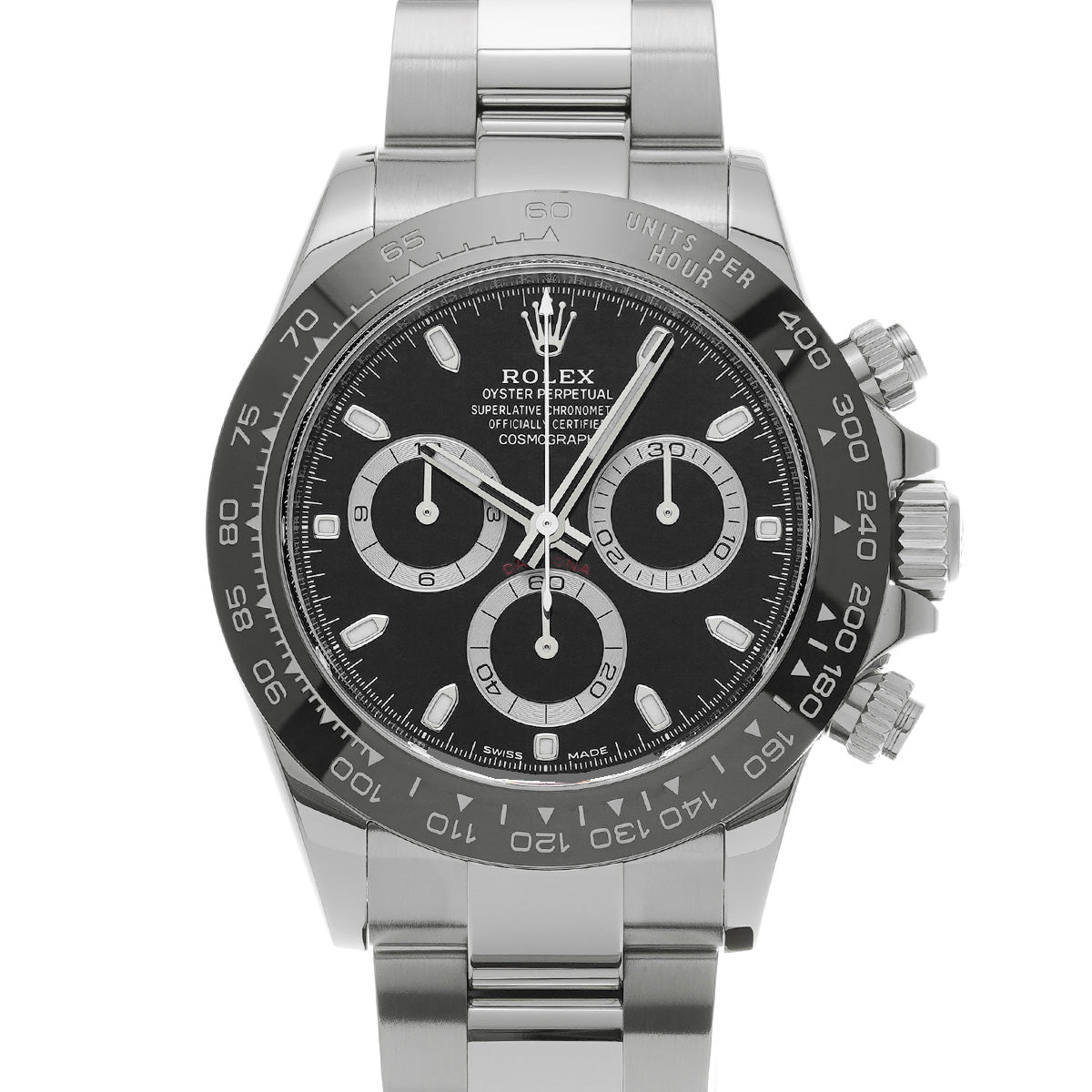 スイス製 高級 コスモグラフ · 116500LN ランダムシリアル ブラック メンズ 腕時計 自動巻き 正規新品未開封 銀蔵