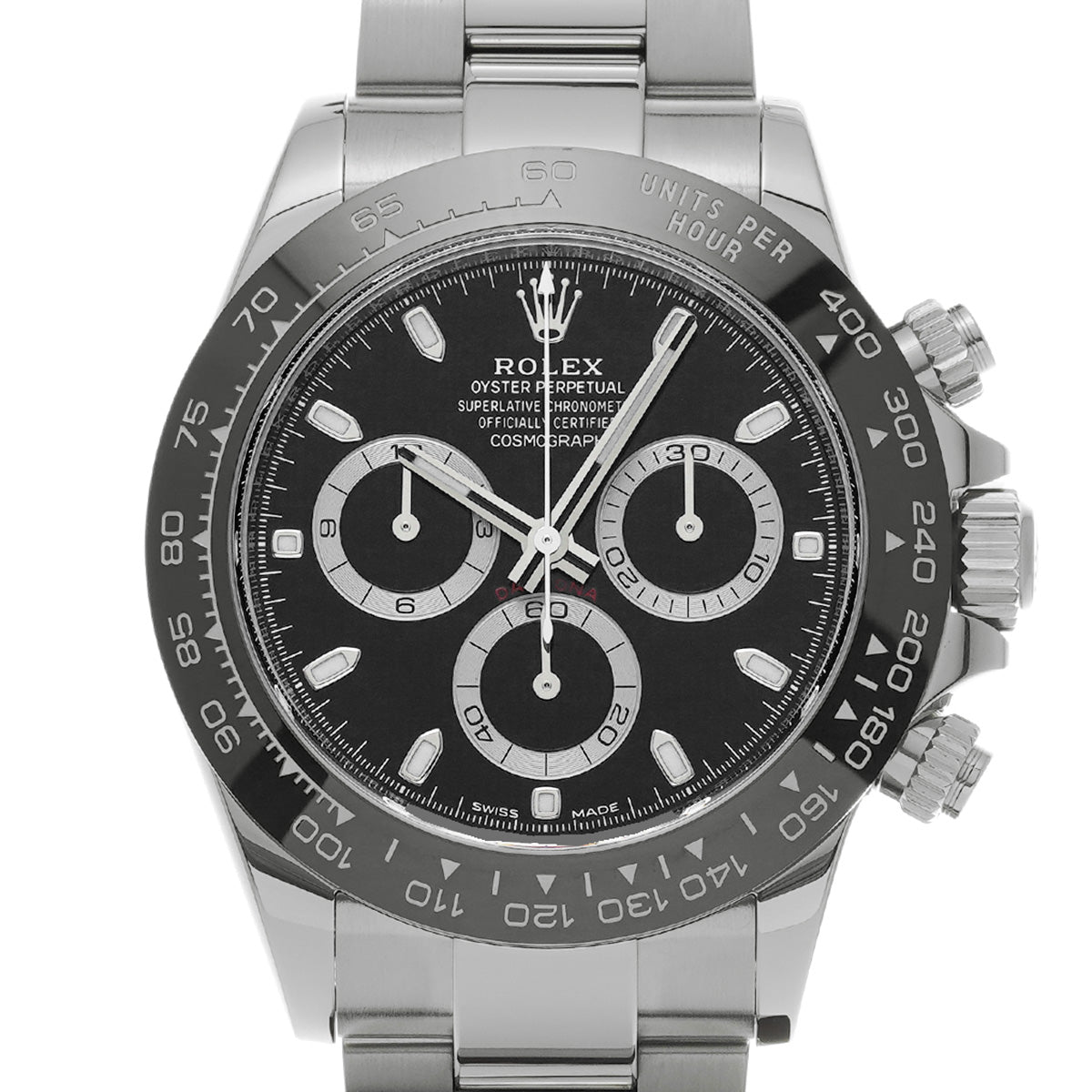 スイス製 高級 コスモグラフ · 116500LN ランダムシリアル ブラック メンズ 腕時計 自動巻き 正規新品未開封 銀蔵