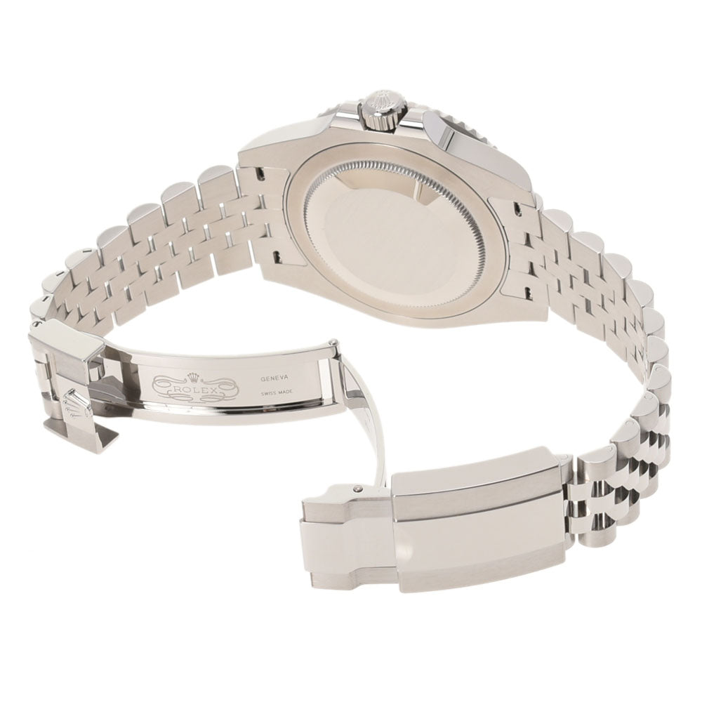 【送料無料】関税負担なし スイス製 高級 GMTマスター2 青/赤ベゼル ジュビリーブレス 126710BLRO メンズ SS 腕時計 自動巻き 黒文字盤 未使用 銀蔵