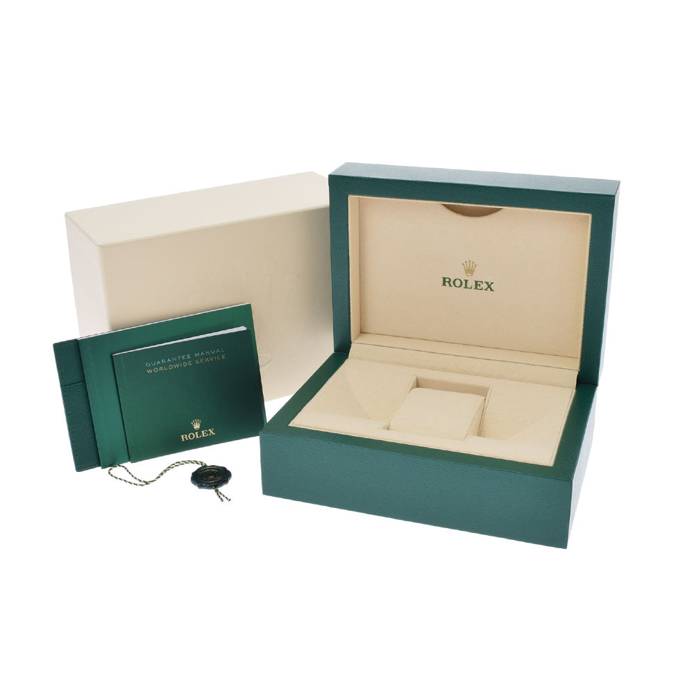 【送料無料】関税負担なし スイス製 高級 スカイドゥエラー ギャランティ(2022年08月)  326934 メンズ SS/WG 腕時計 自動巻き シルバー文字盤 未使用 銀蔵