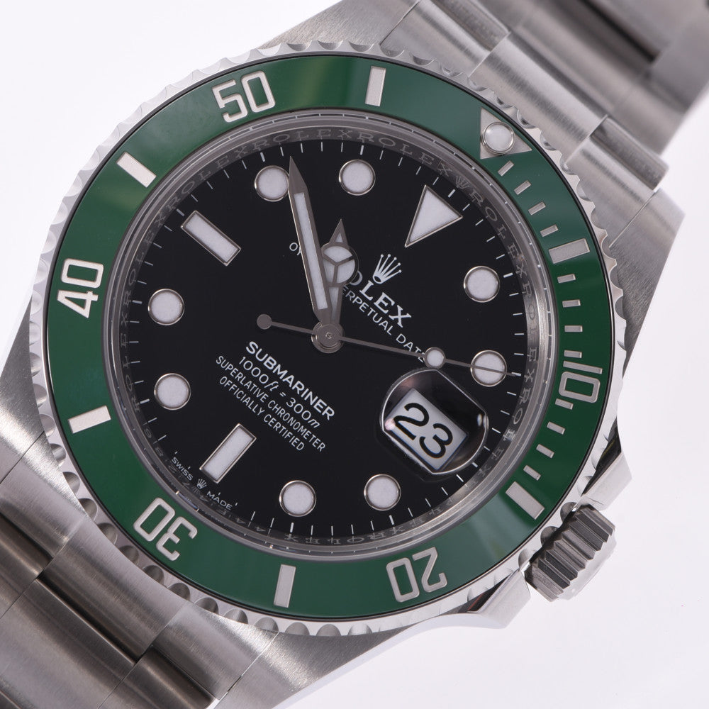 【送料無料】関税負担なし スイス製 高級 サブマリーナ 126610LV メンズ SS 腕時計 自動巻き 黒文字盤 未使用 銀蔵