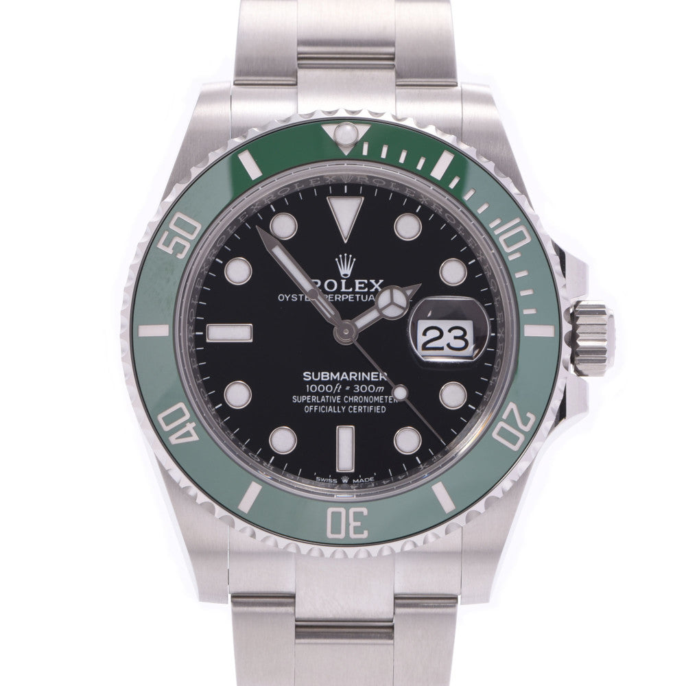 【送料無料】関税負担なし スイス製 高級 サブマリーナ 126610LV メンズ SS 腕時計 自動巻き 黒文字盤 未使用 銀蔵
