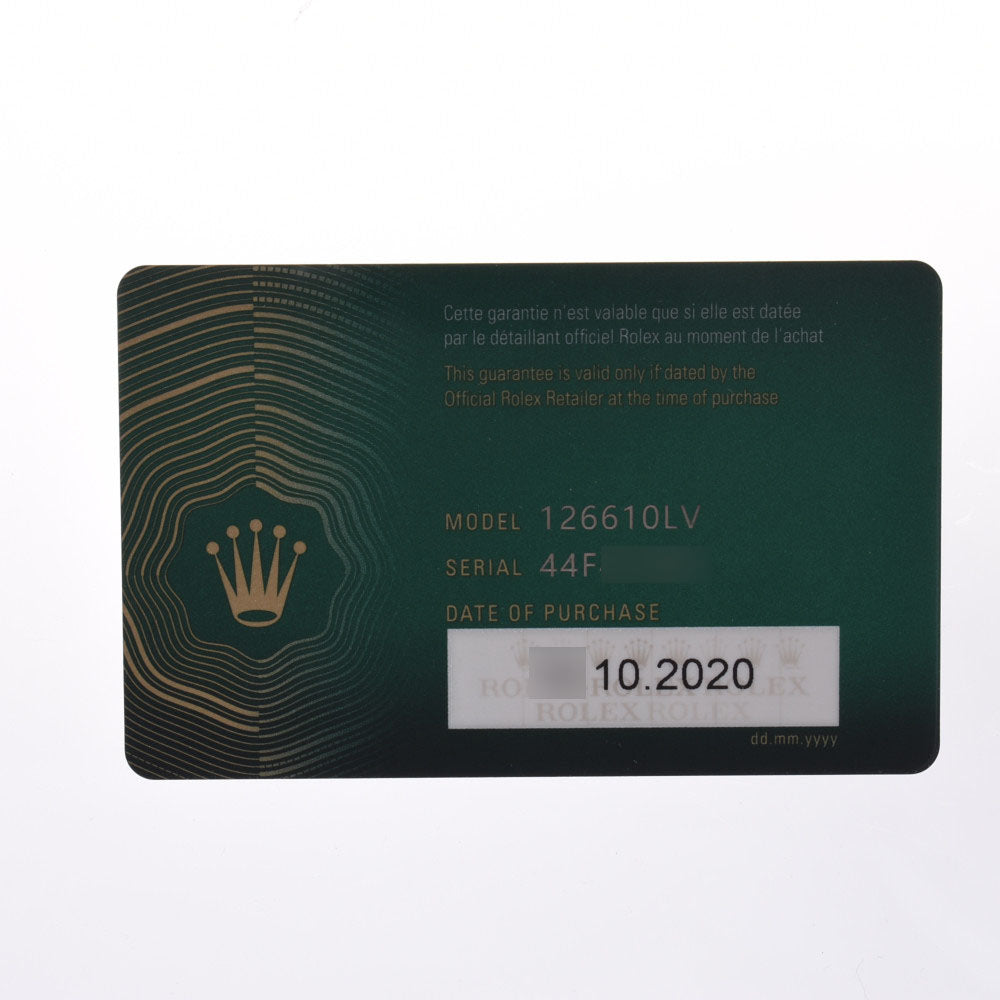 【送料無料】関税負担なし スイス製 高級 サブマリーナ 126610LV メンズ SS 腕時計 自動巻き 黒文字盤 未使用 銀蔵