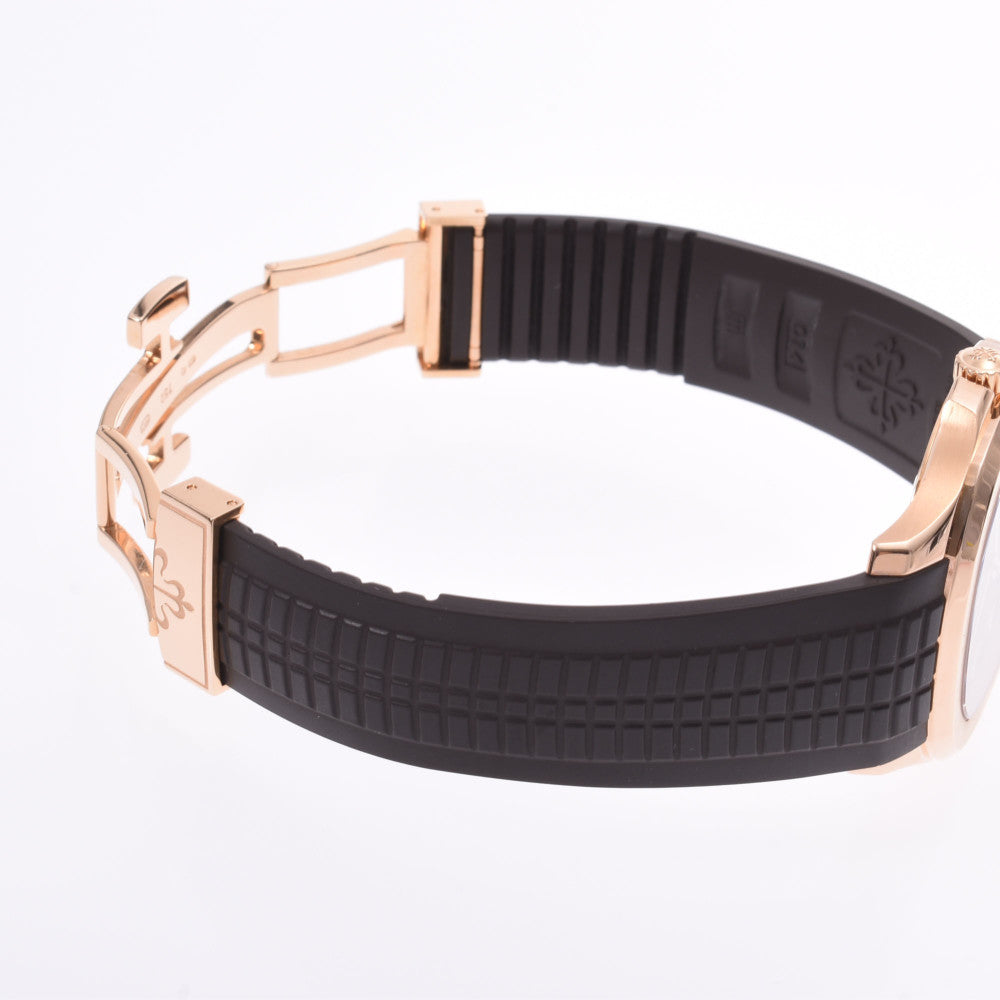 【送料無料】関税負担なし スイス製 高級 アクアノート 5167R-001 メンズ PG/ラバー 腕時計 自動巻き 黒文字盤 Aランク 正規新品未開封 銀蔵