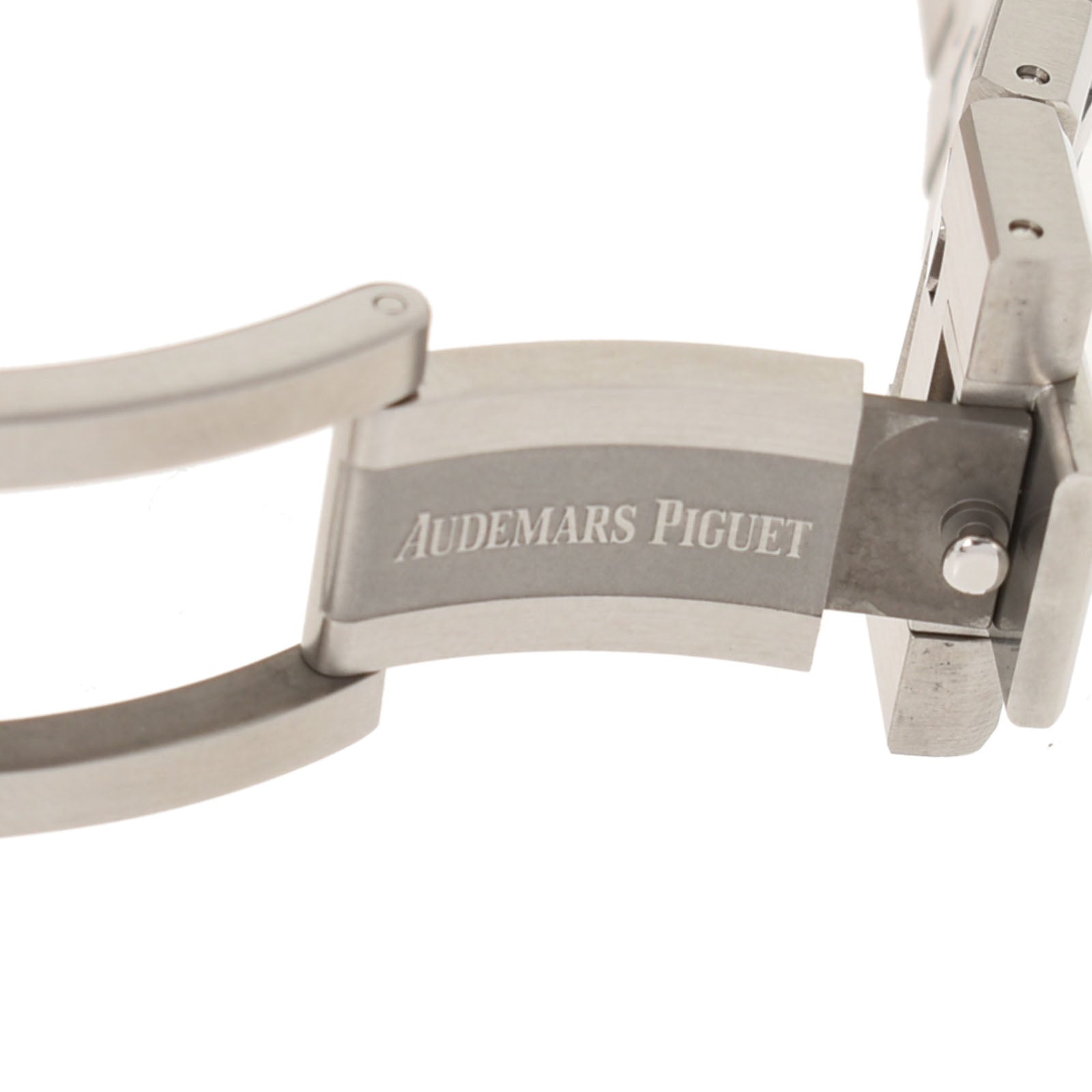 【送料無料】関税負担なし スイス製 高級 · 15500ST.OO.1220.ST.04 メンズ SS 腕時計 自動巻き 白文字盤 Aランク 正規新品未開封 銀蔵