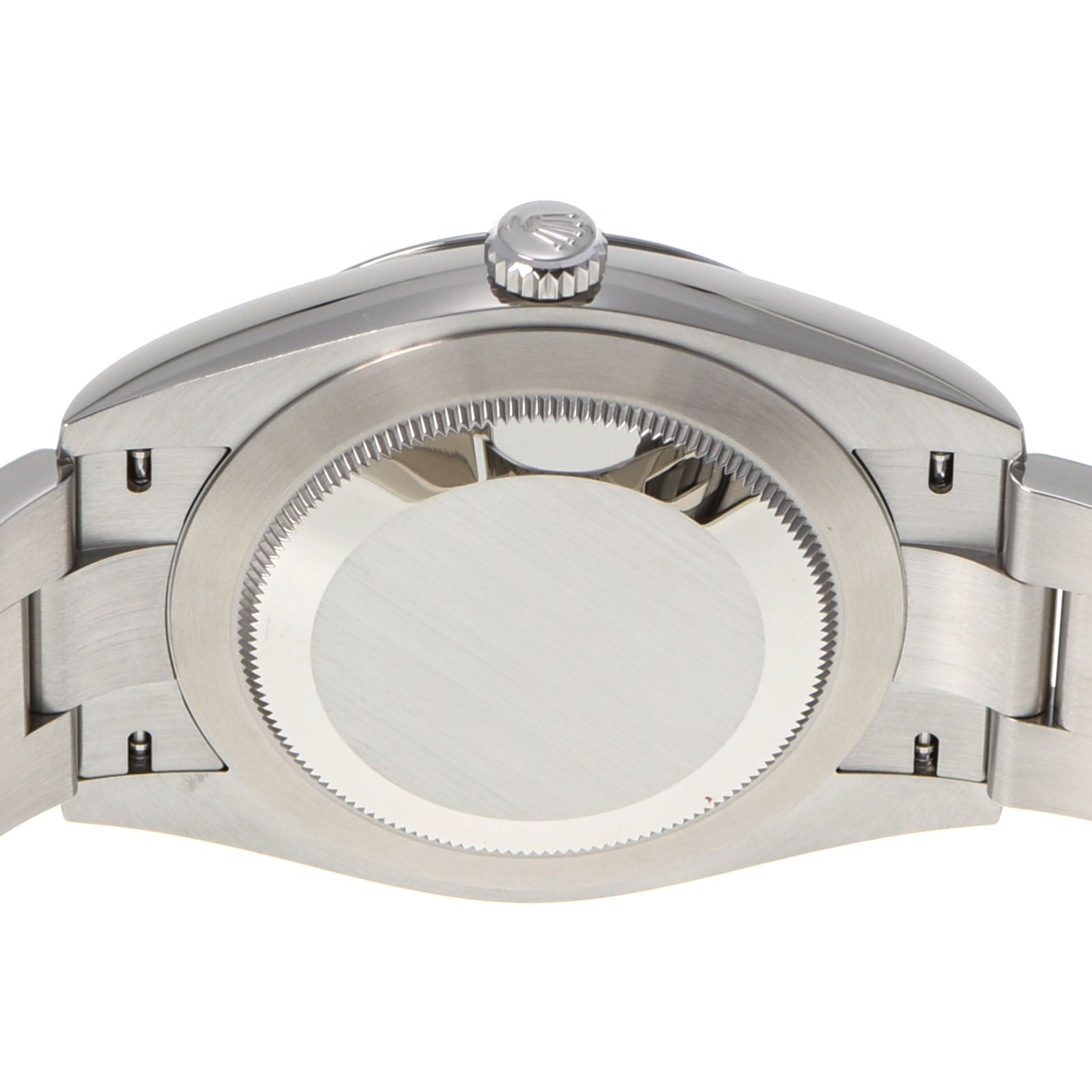 【送料無料】関税負担なし スイス製 高級 オイスターパーペチュアル 41 124300 メンズ SS 腕時計 自動巻き コーラルレッド文字盤 未使用 銀蔵