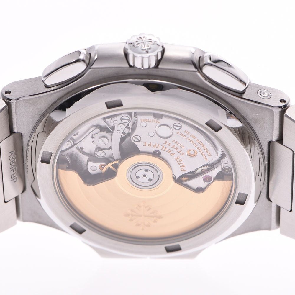 関税負担なし スイス製 高級 · トラベルタイムクロノ 5990/1A-001 メンズ SS 腕時計 自動巻き ブラックグラデーション文字盤 Aランク 正規新品未開封 銀蔵