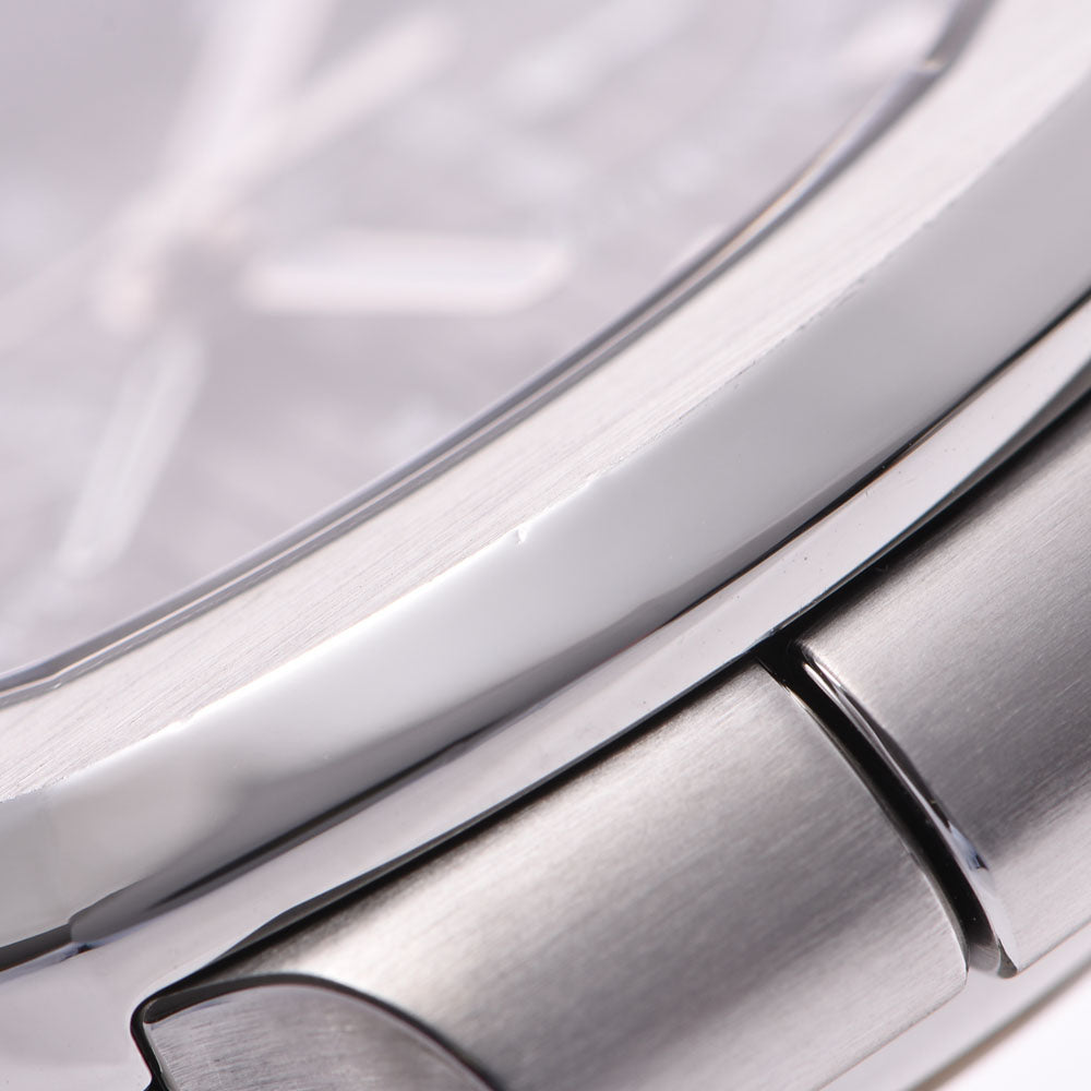 関税負担なし スイス製 高級 · トラベルタイムクロノ 5990/1A-001 メンズ SS 腕時計 自動巻き ブラックグラデーション文字盤 Aランク 正規新品未開封 銀蔵