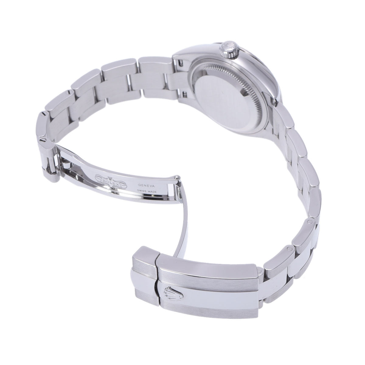 【送料無料】関税負担なし スイス製 高級 デイトジャスト 28 10Pダイヤ 2023年10月 279174G レディース SS/WG 腕時計 自動巻き ダークグレー文字盤 未使用 銀蔵